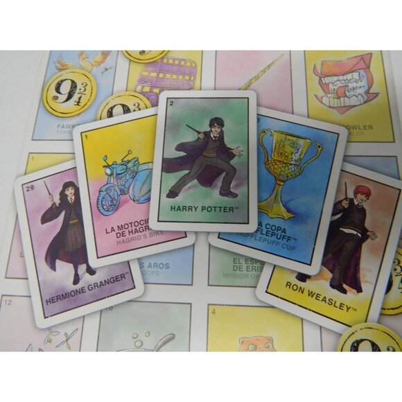 Harry Potter Wizarding World A Lotería Game By TheOp With 54 Cards & 100 Tokens - Picture 3 of 11